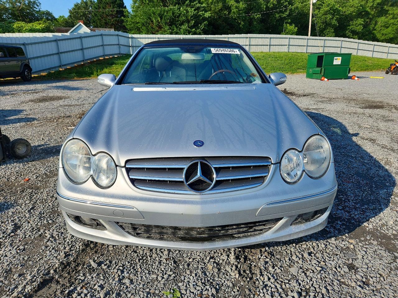 2009 Mercedes-benz Clk 350 Серебряный vin: WDBTK56F09T108385