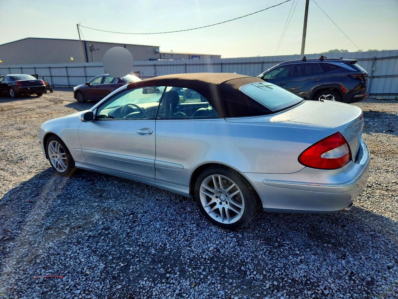 2009 Mercedes-benz Clk 350 Серебряный vin: WDBTK56F09T108385