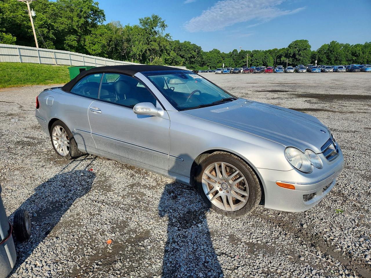 2009 Mercedes-benz Clk 350 Серебряный vin: WDBTK56F09T108385