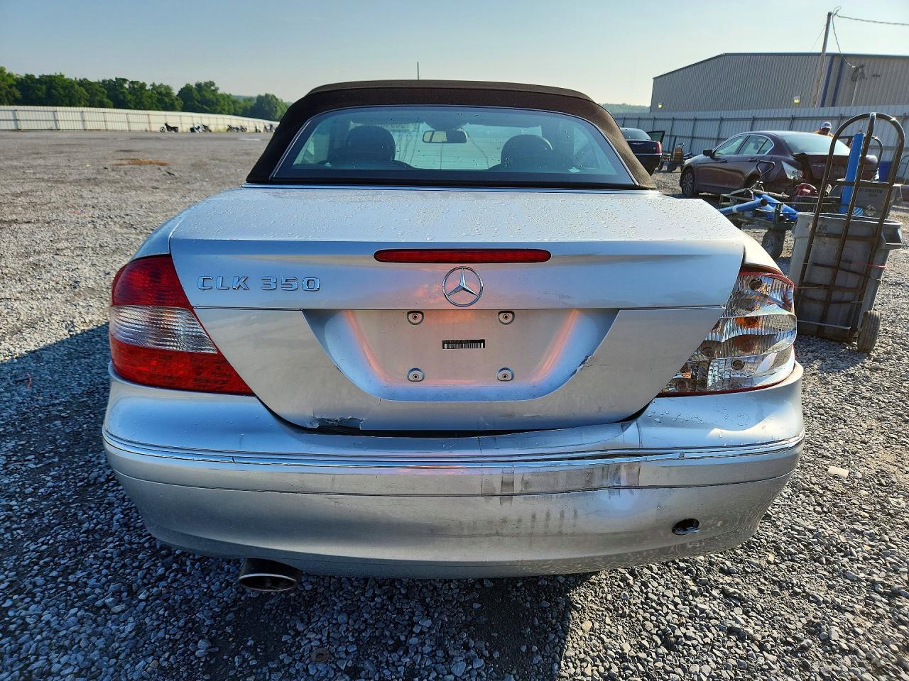 2009 Mercedes-benz Clk 350 Серебряный vin: WDBTK56F09T108385