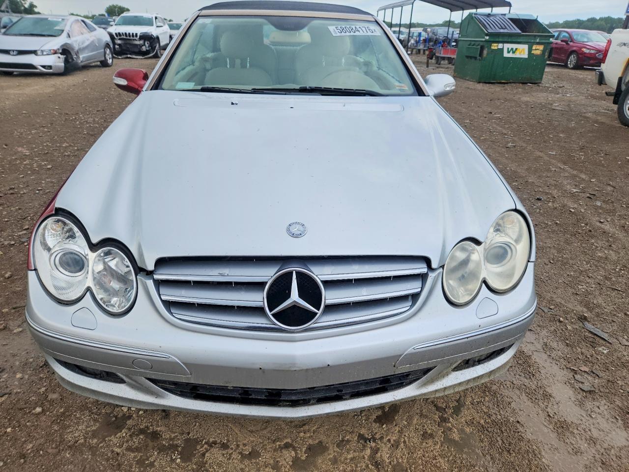 2007 Mercedes-benz Clk 350 Серебряный vin: WDBTK56F17T077838