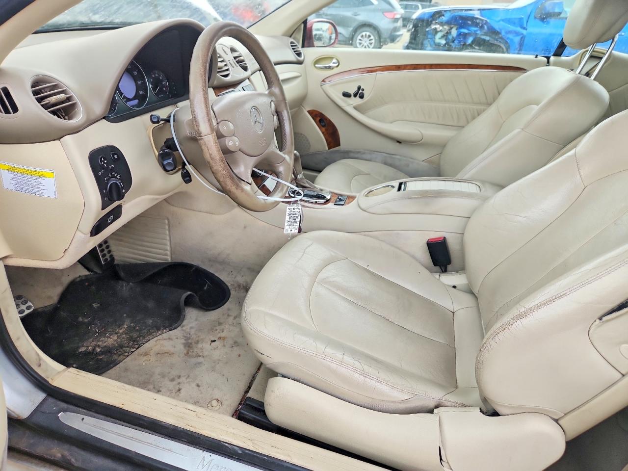 2007 Mercedes-benz Clk 350 Серебряный vin: WDBTK56F17T077838