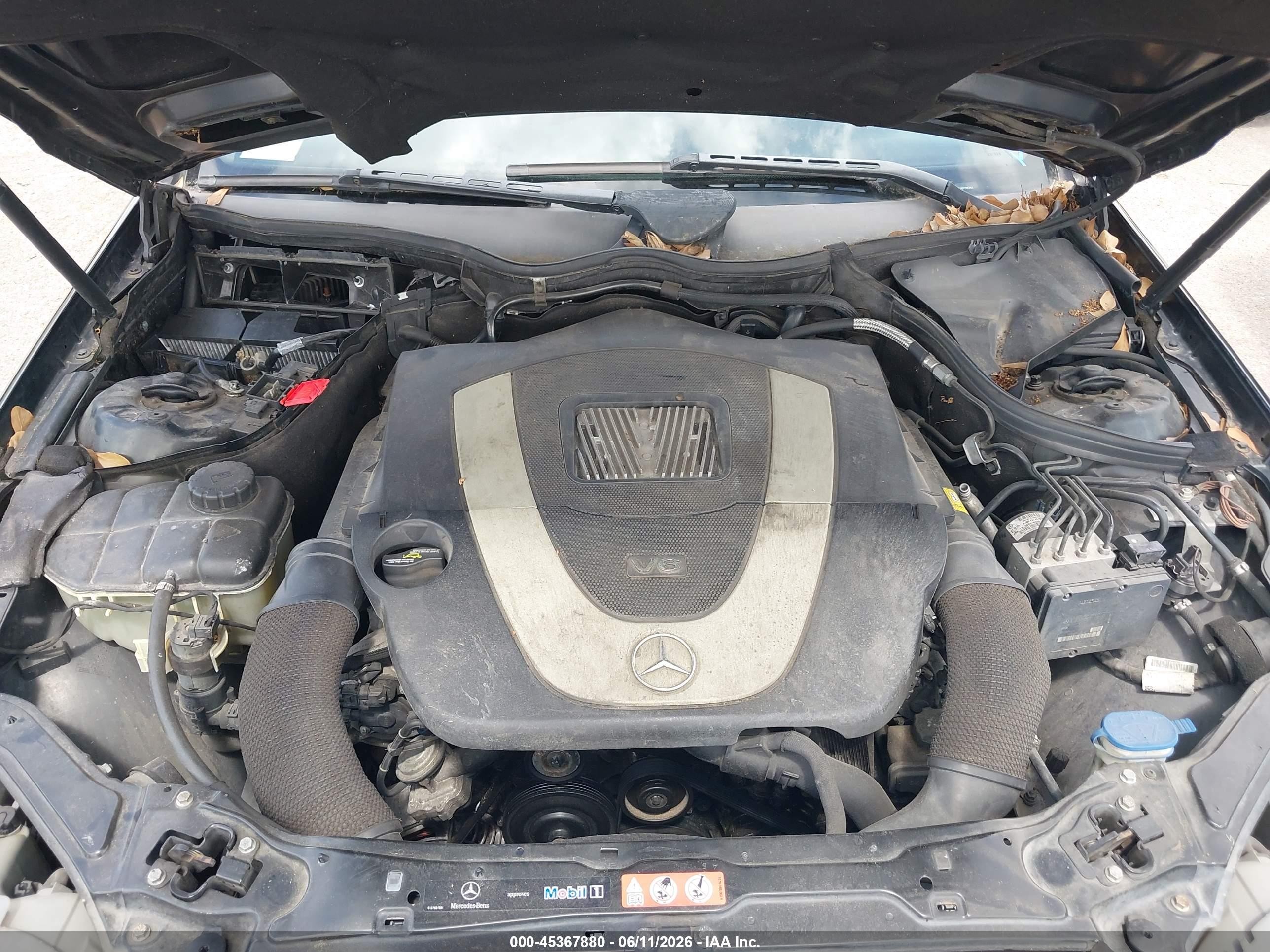2008 Mercedes-benz Clk 350   Black vin: WDBTK56F18F236454