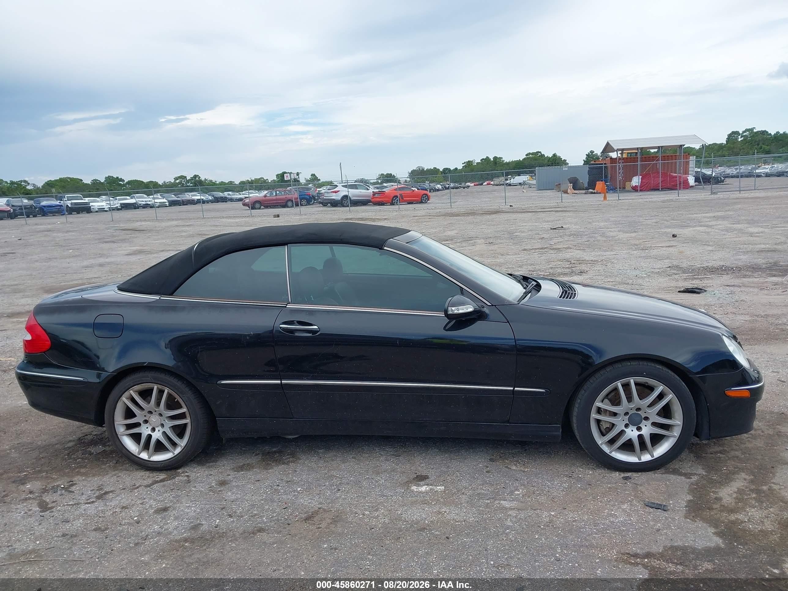 2009 Mercedes-benz Clk 350 Черный vin: WDBTK56F19T104426