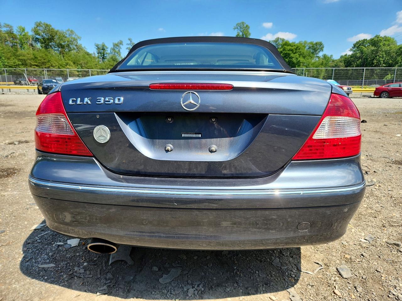 2008 Mercedes-benz Clk 350 Charcoal vin: WDBTK56F28F249505