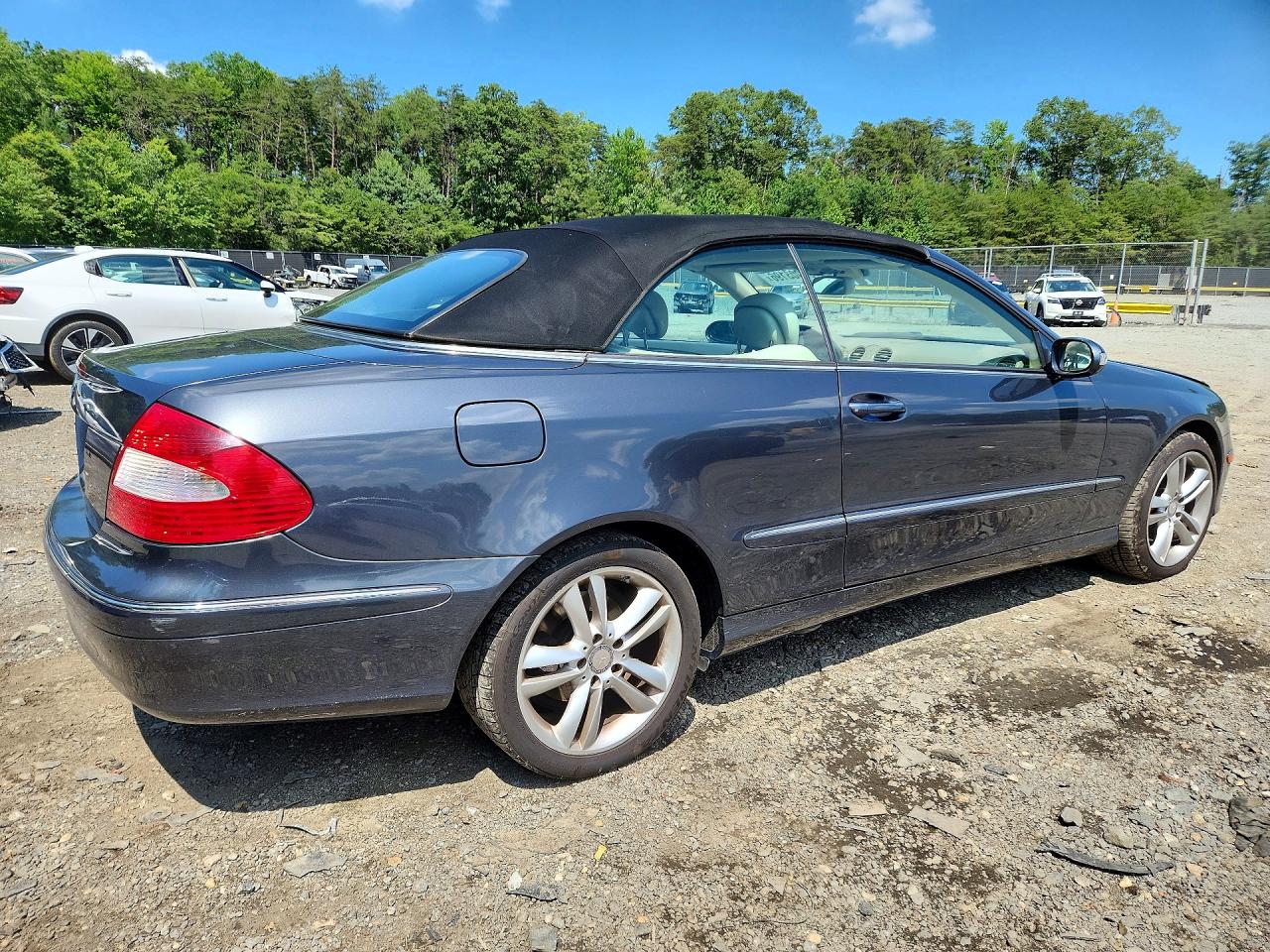 2008 Mercedes-benz Clk 350 Charcoal vin: WDBTK56F28F249505