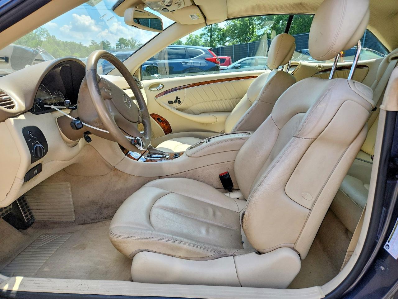 2008 Mercedes-benz Clk 350 Charcoal vin: WDBTK56F28F249505