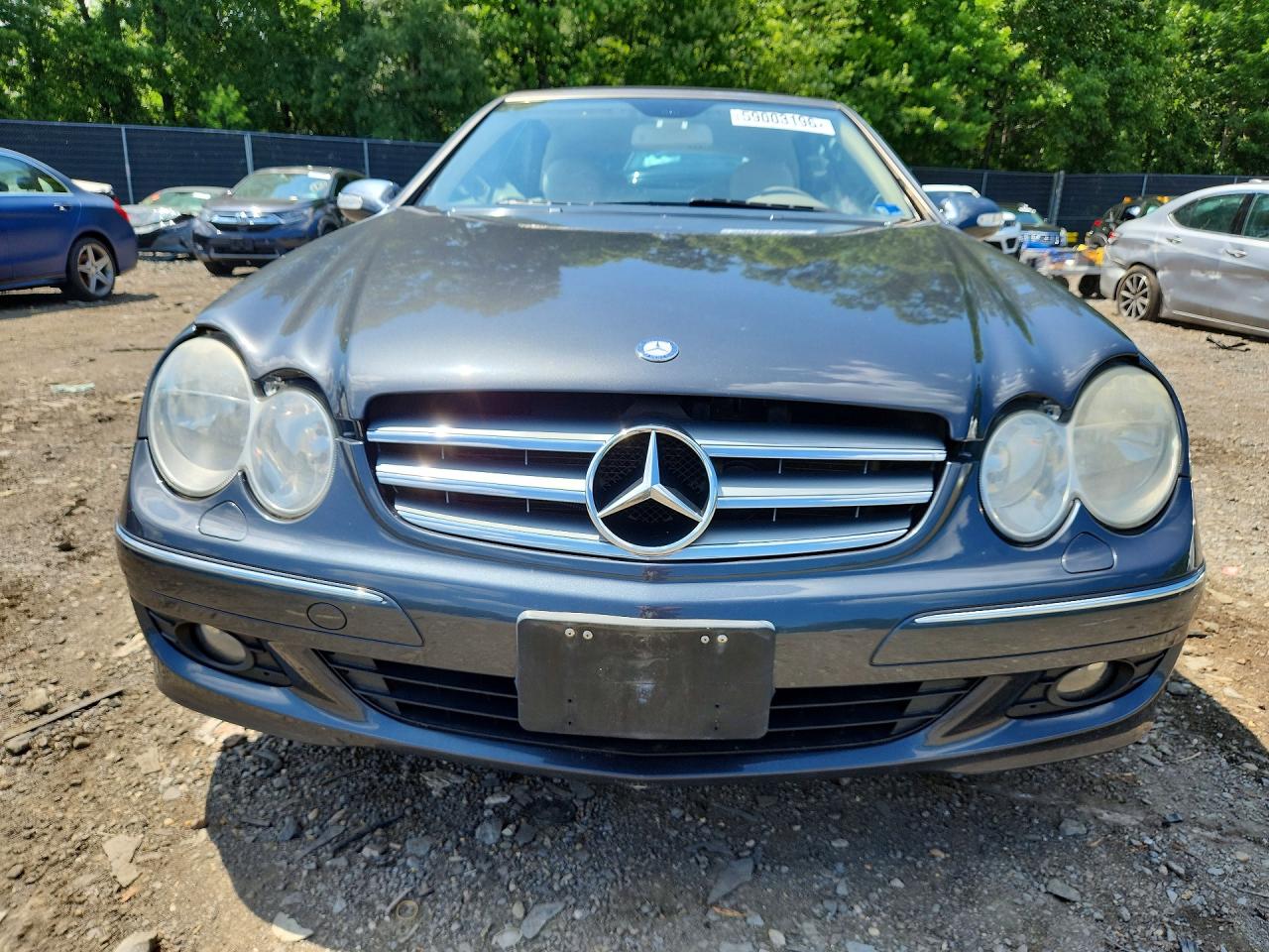 2008 Mercedes-benz Clk 350 Charcoal vin: WDBTK56F28F249505