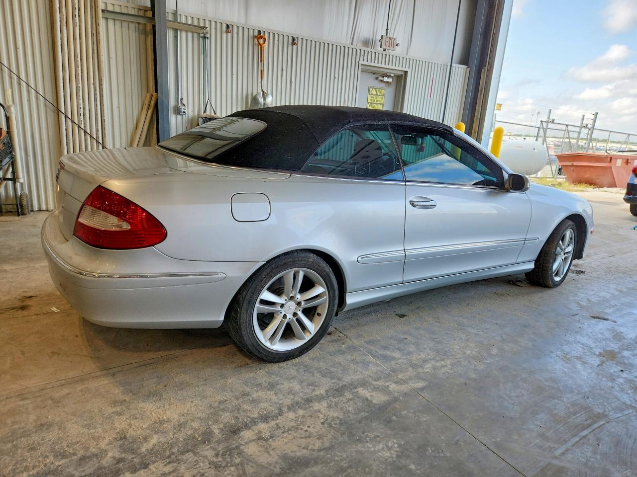 2008 Mercedes-benz Clk 350 Silver vin: WDBTK56F38F247553