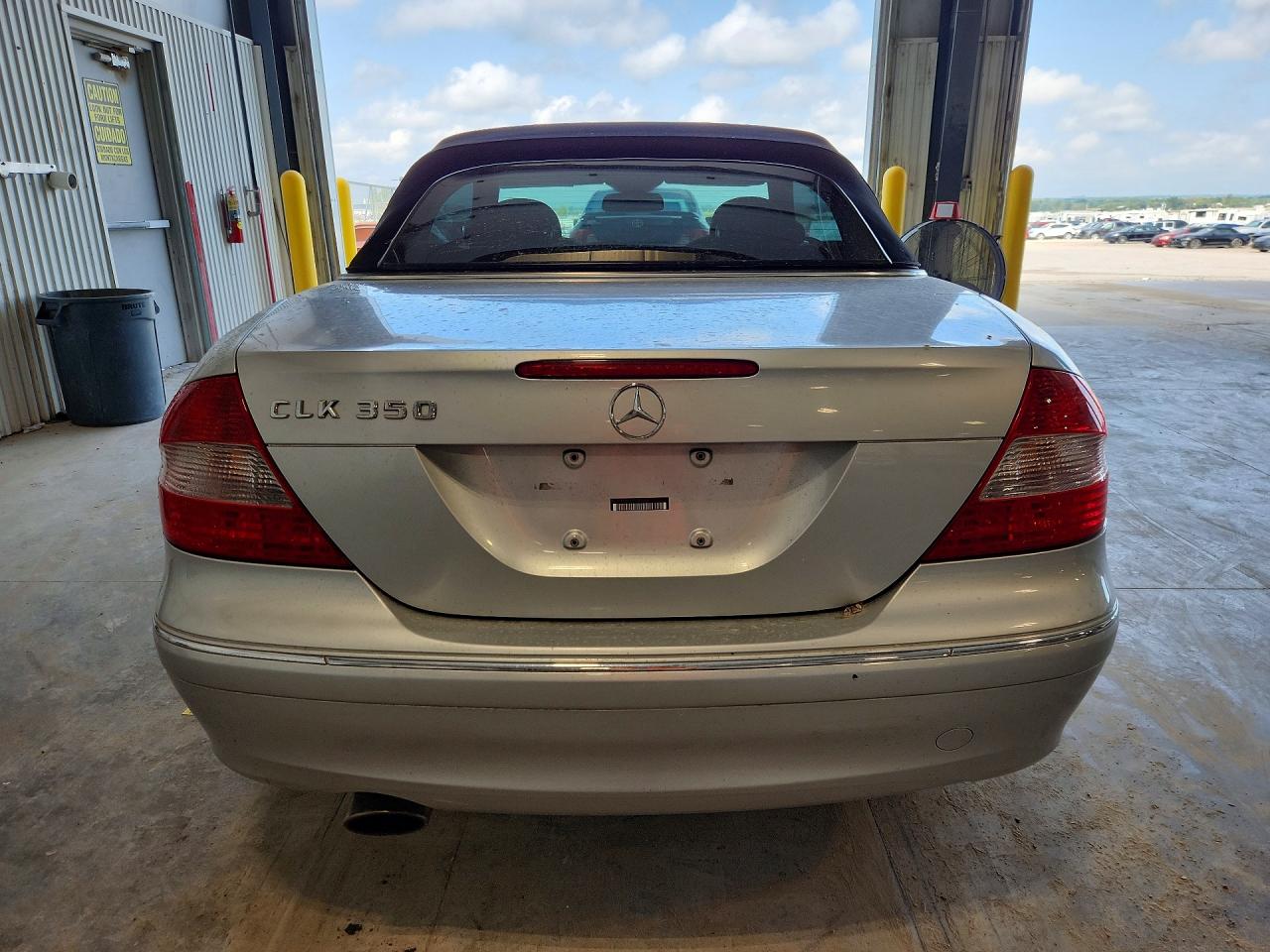 2008 Mercedes-benz Clk 350 Silver vin: WDBTK56F38F247553