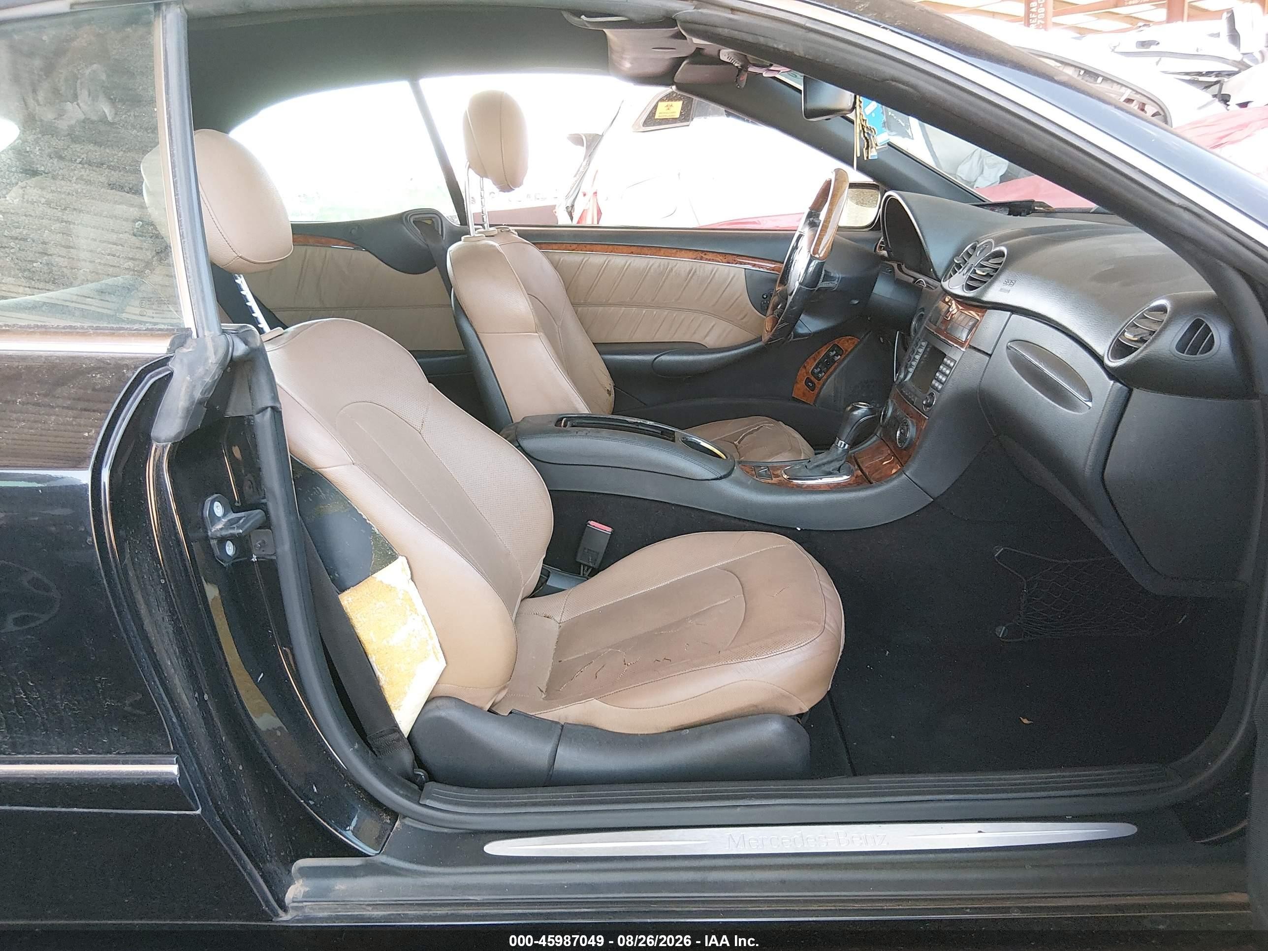 2009 Mercedes-benz Clk 350   Black vin: WDBTK56F39F263088