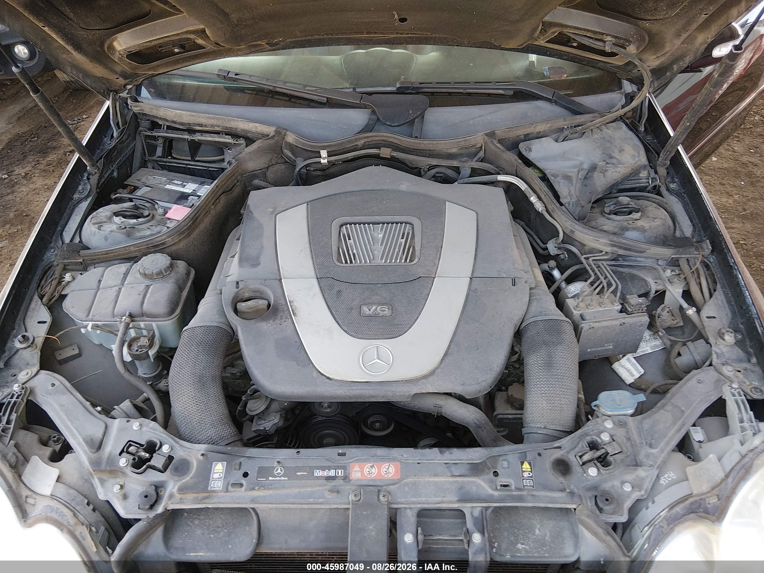 2009 Mercedes-benz Clk 350   Black vin: WDBTK56F39F263088