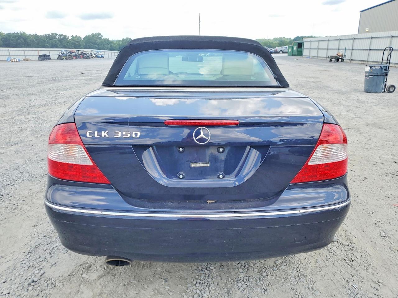 2009 Mercedes-benz Clk 350 Blue vin: WDBTK56F39T108820