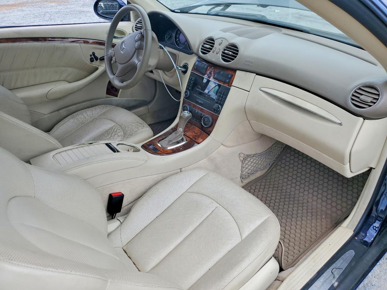 2009 Mercedes-benz Clk 350 Blue vin: WDBTK56F39T108820