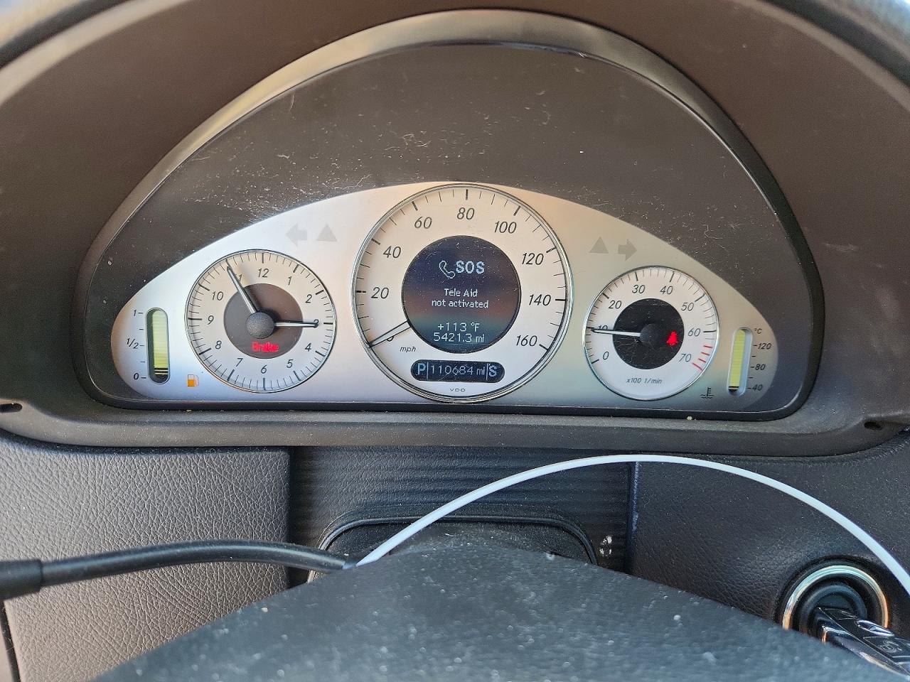 2007 Mercedes-benz Clk 350 Blue vin: WDBTK56F47F212454