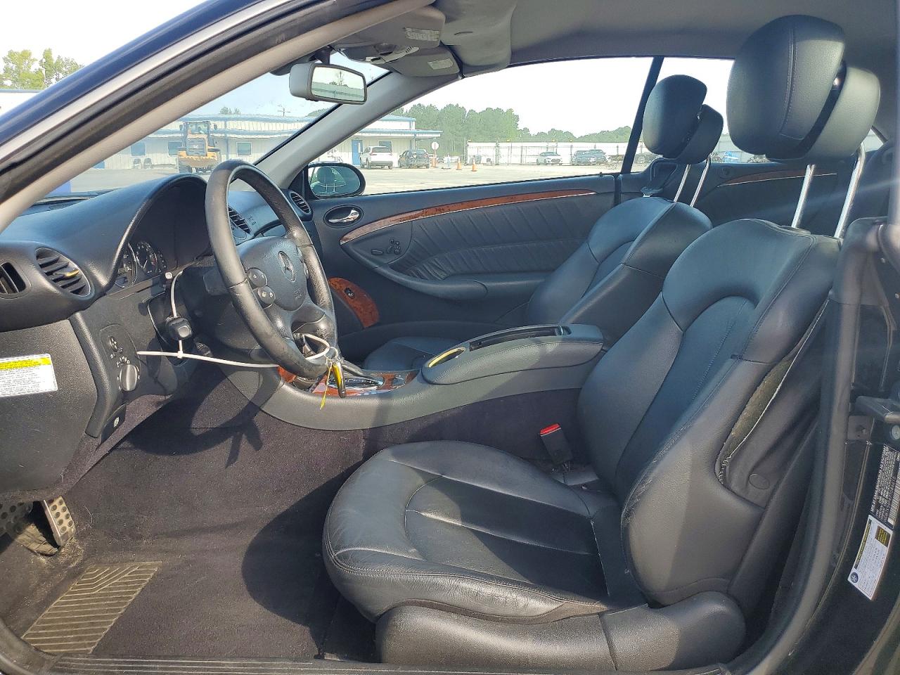 2007 Mercedes-benz Clk 350 Black vin: WDBTK56F47T086615