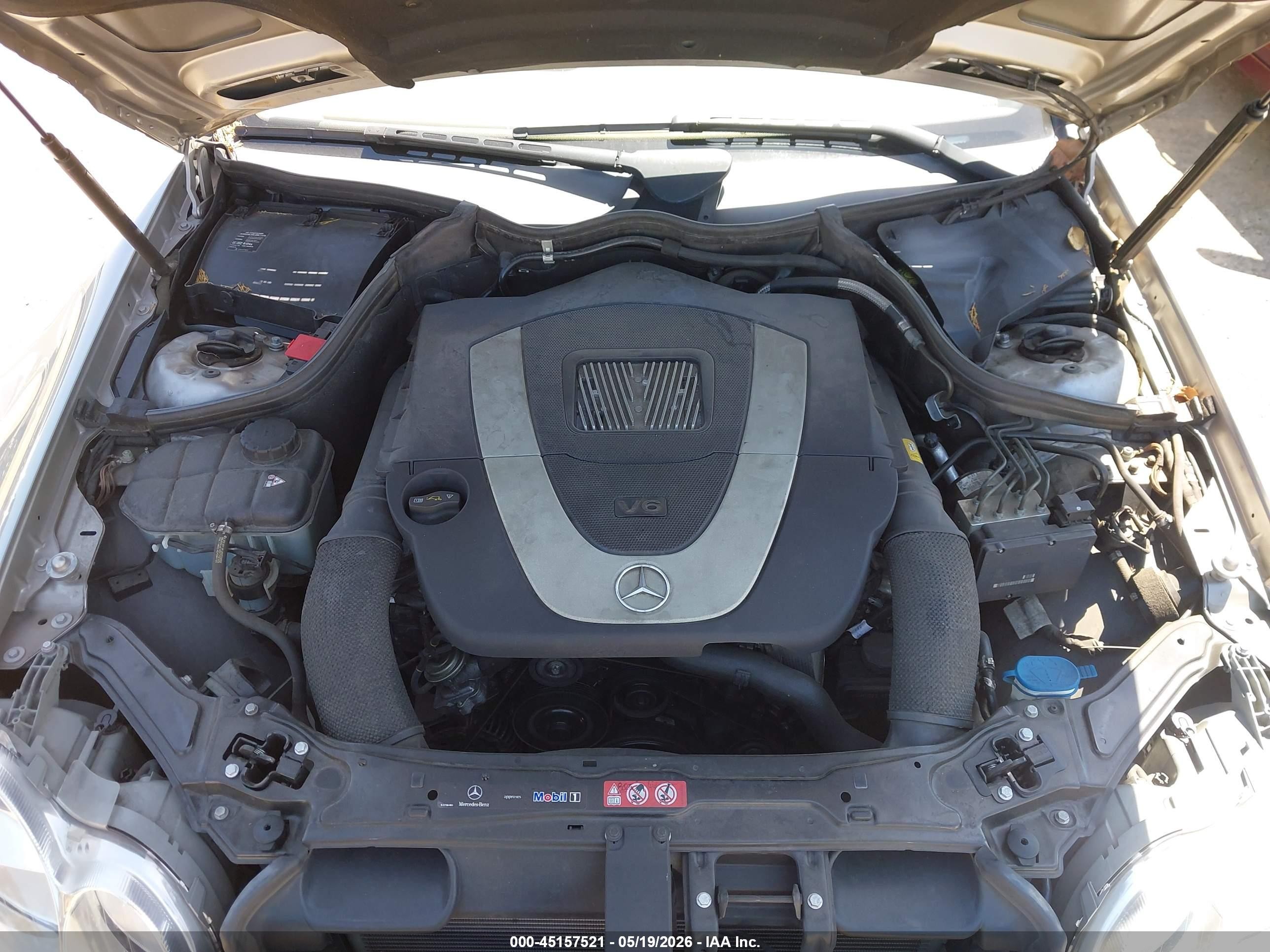 2008 Mercedes-benz Clk 350   Gray vin: WDBTK56F48F254186