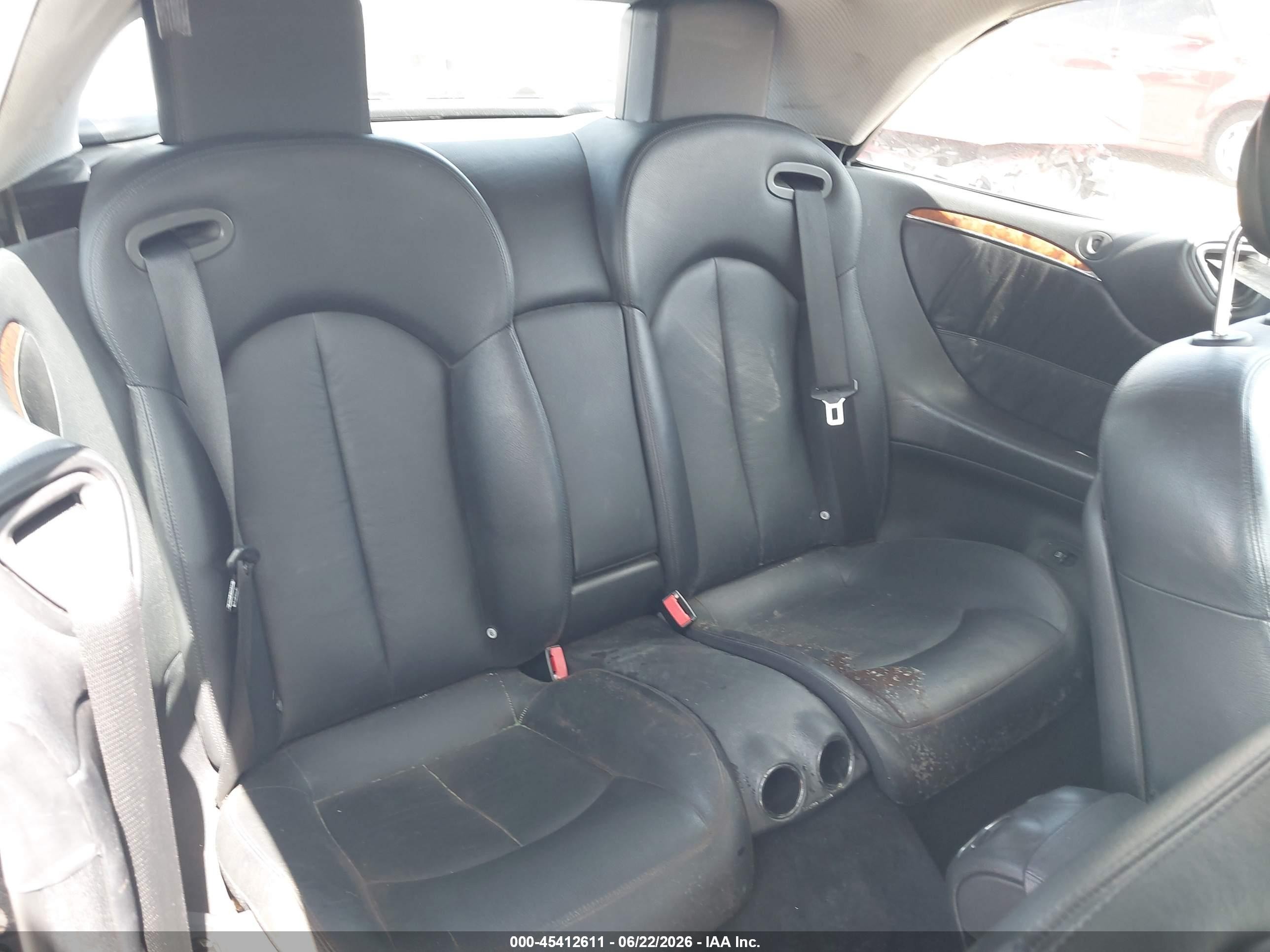 2008 Mercedes-benz Clk 350   Black vin: WDBTK56F48T093050
