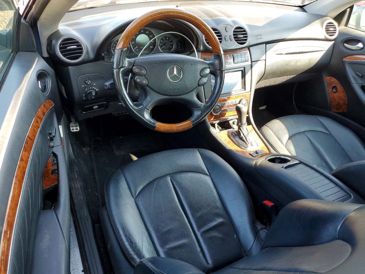 2007 Mercedes-benz Clk 350 Silver vin: WDBTK56F57F219056