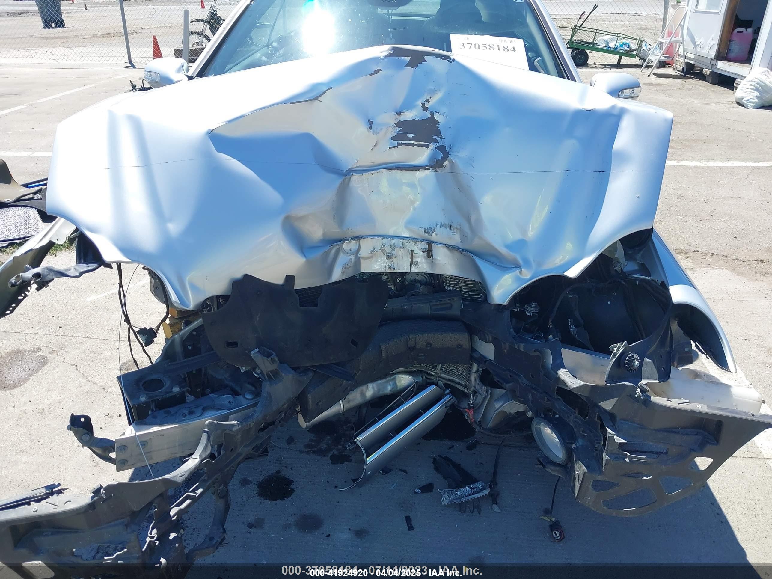 2007 Mercedes-benz Clk 350   Silver vin: WDBTK56F57T080788