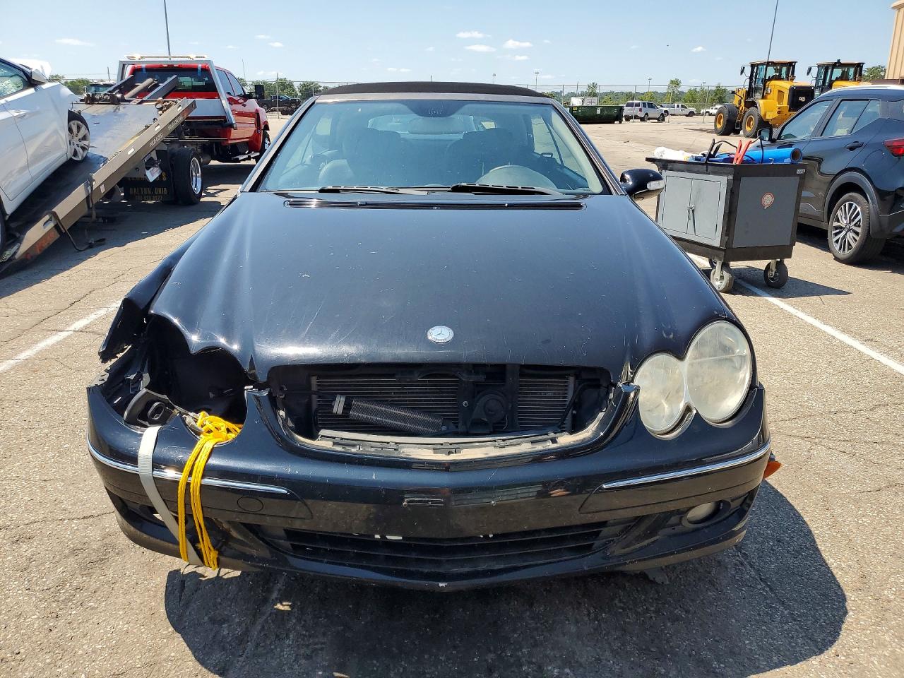 2007 Mercedes-benz Clk 350 Black vin: WDBTK56F57T081701