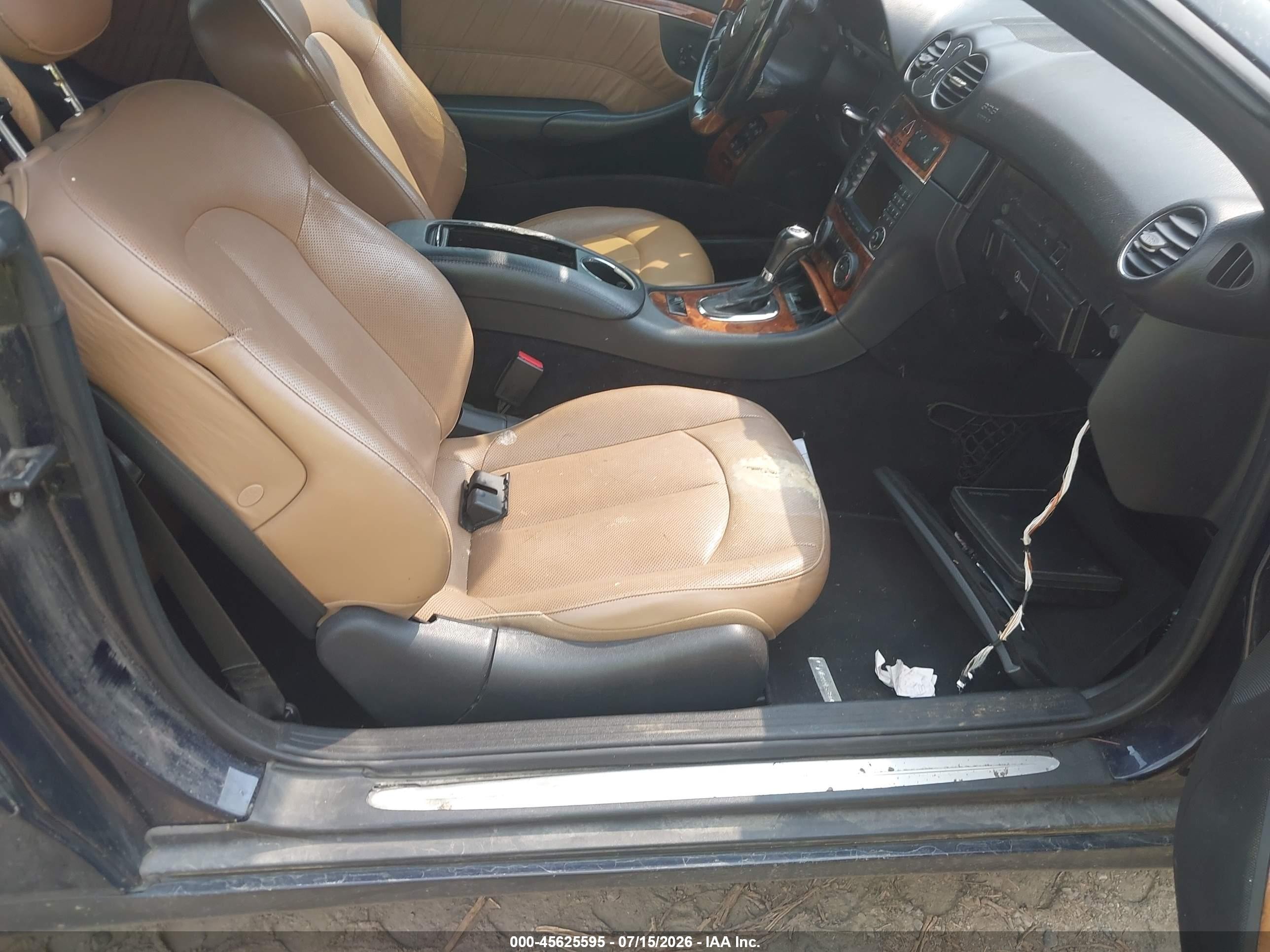 2009 Mercedes-benz Clk 350 Black vin: WDBTK56F59T101593