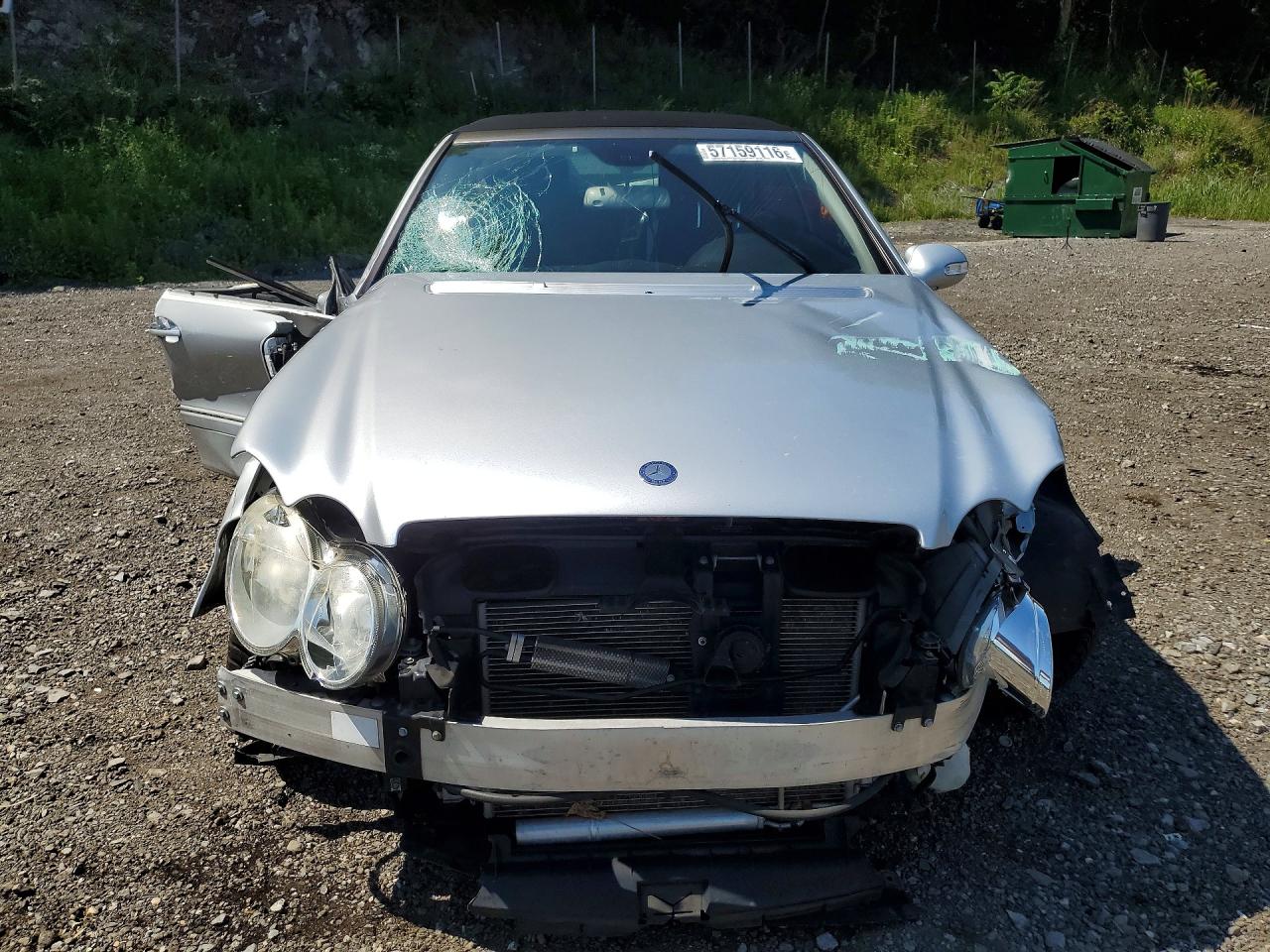 2006 Mercedes-benz Clk 350 Gray vin: WDBTK56F66T074318