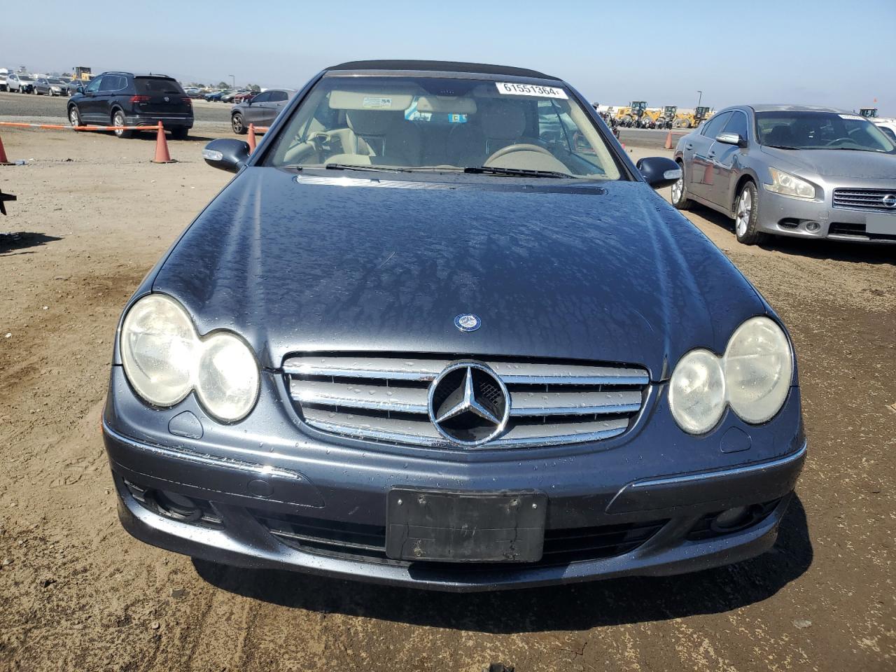 2008 Mercedes-benz Clk 350 Charcoal vin: WDBTK56F68F252584