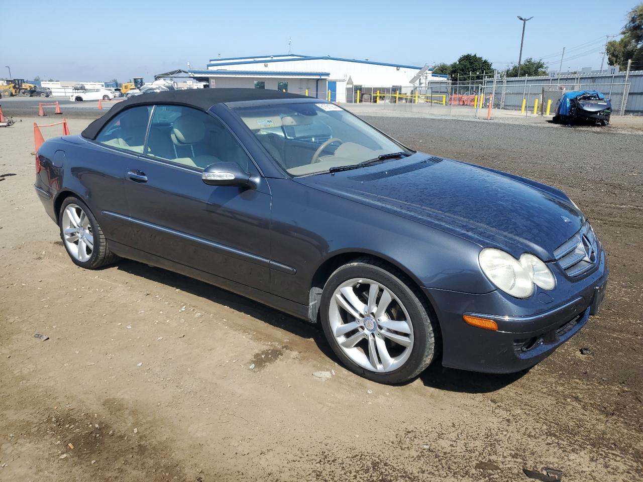 2008 Mercedes-benz Clk 350 Charcoal vin: WDBTK56F68F252584