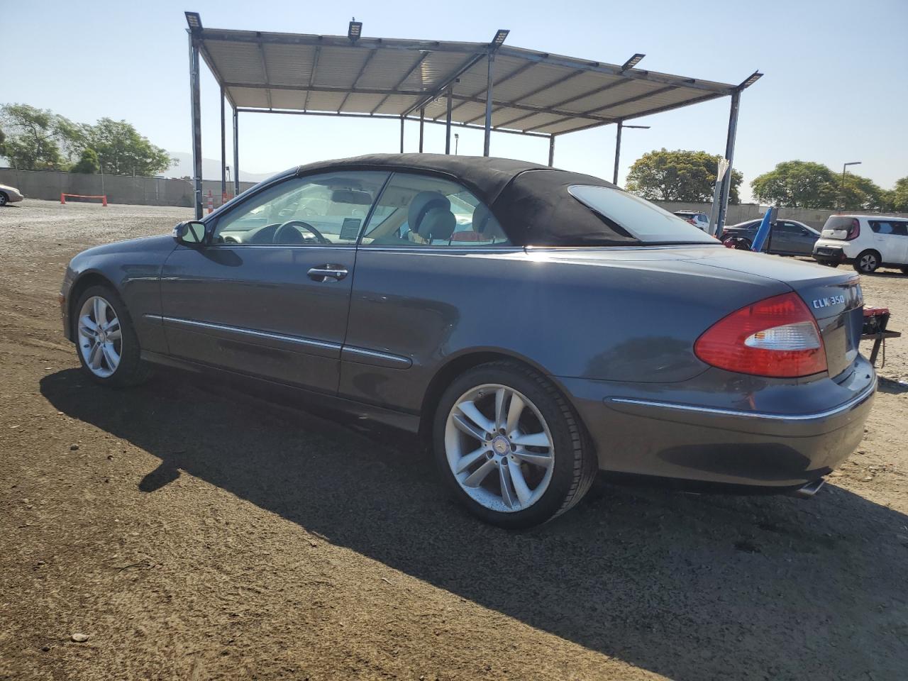 2008 Mercedes-benz Clk 350 Charcoal vin: WDBTK56F68F252584