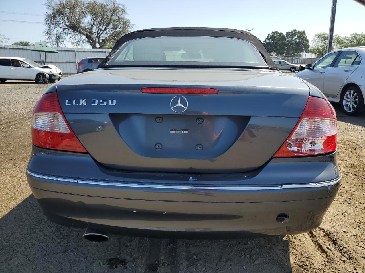 2008 Mercedes-benz Clk 350 Charcoal vin: WDBTK56F68F252584