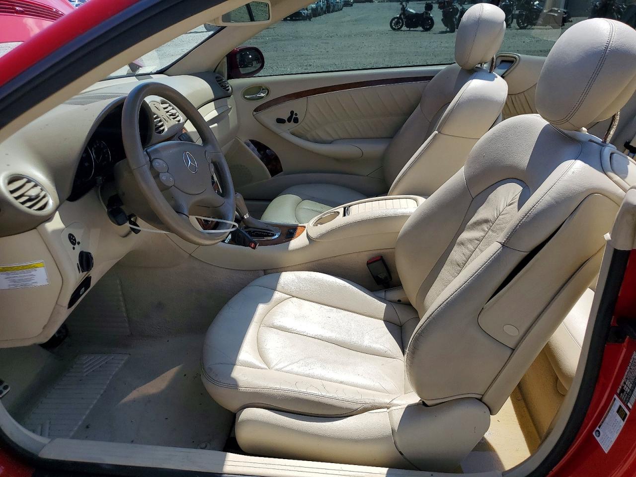 2006 Mercedes-benz Clk 350 Red vin: WDBTK56F76T073176