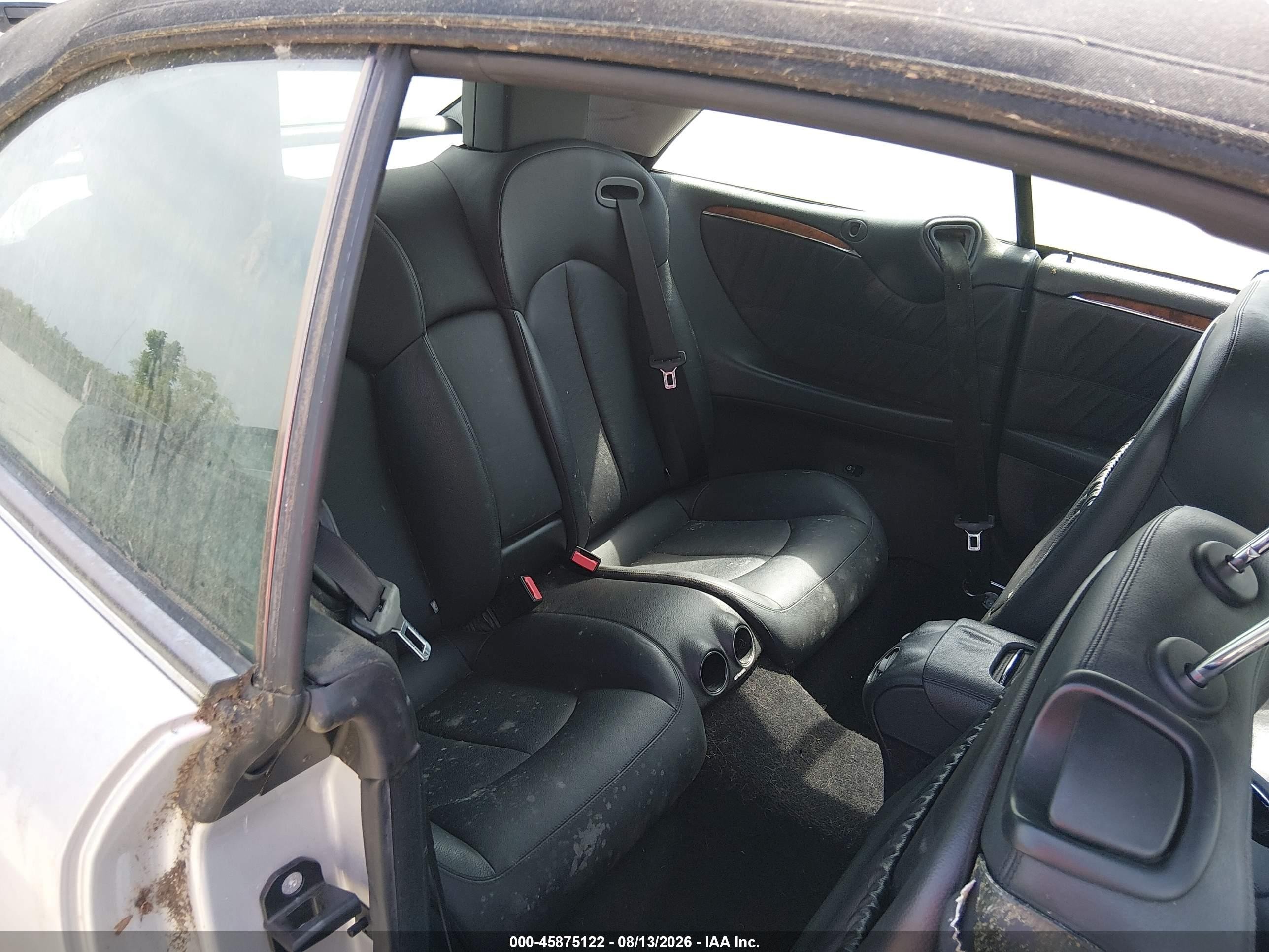 2008 Mercedes-benz Clk 350   Gray vin: WDBTK56F78F255073