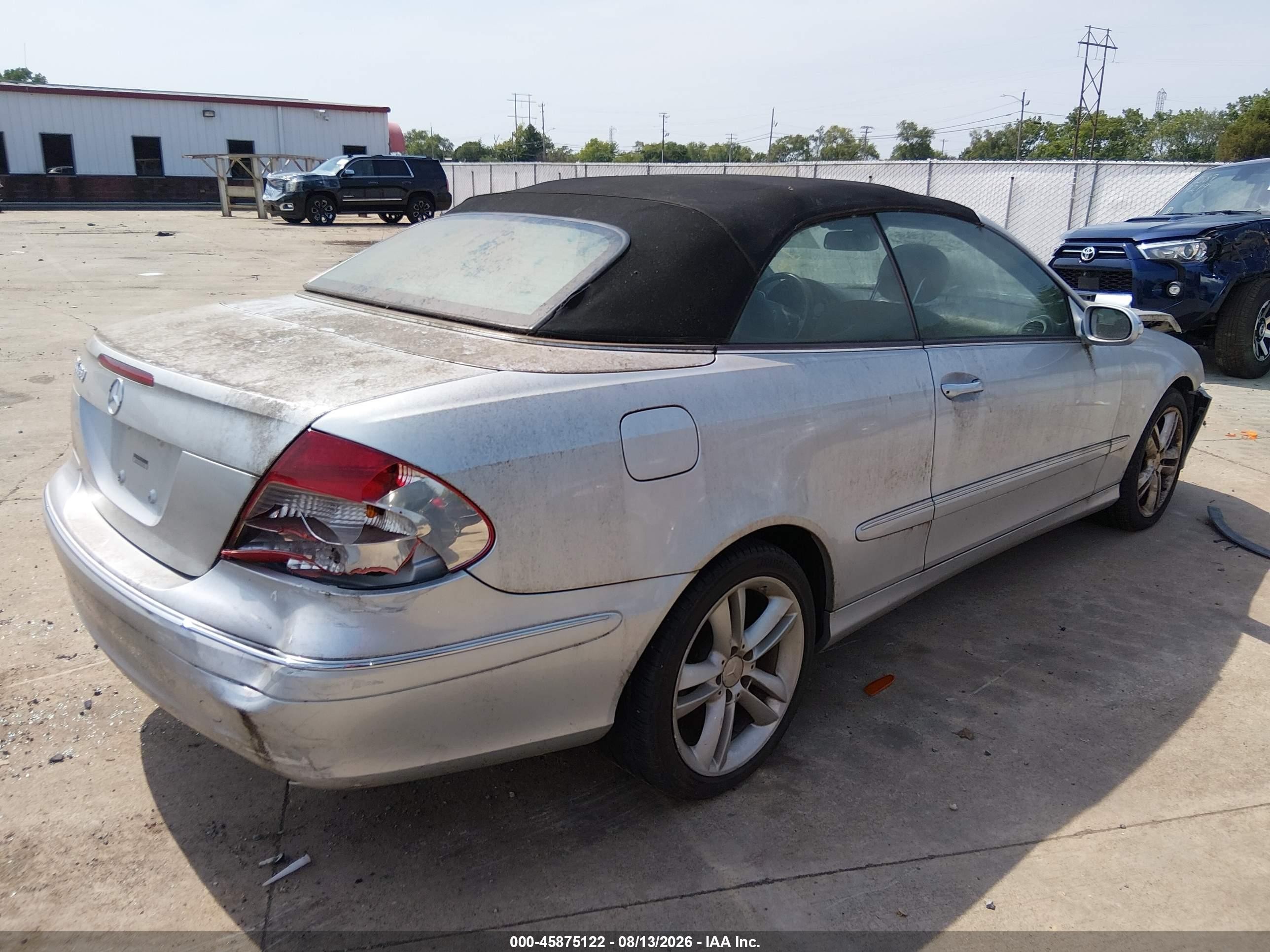 2008 Mercedes-benz Clk 350   Gray vin: WDBTK56F78F255073