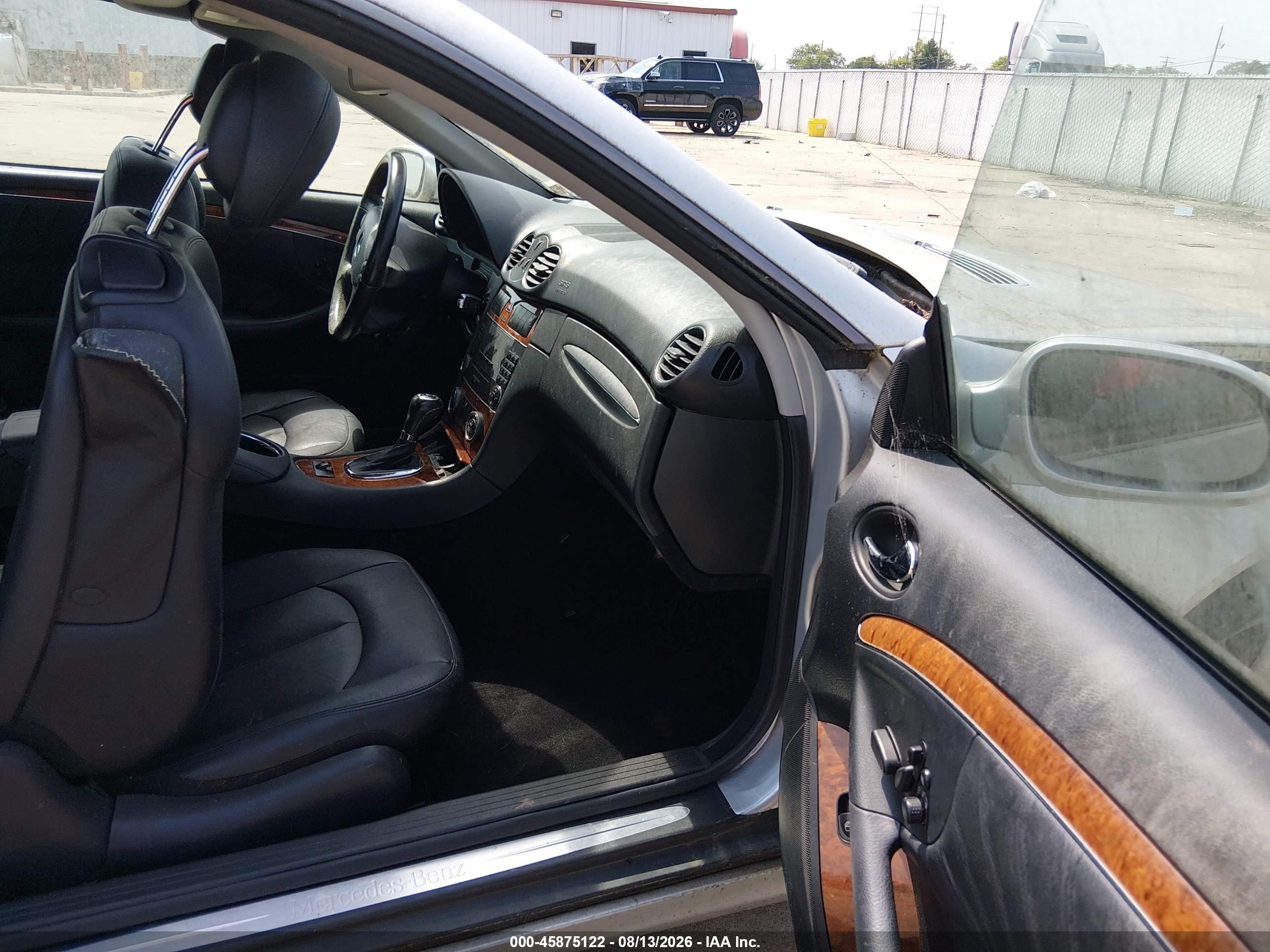 2008 Mercedes-benz Clk 350   Gray vin: WDBTK56F78F255073