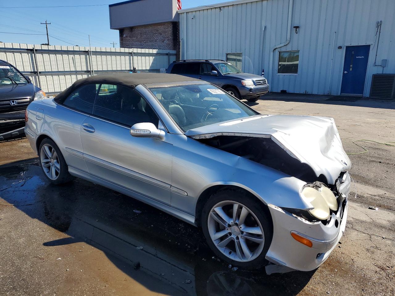 2008 Mercedes-benz Clk 350 Серебряный vin: WDBTK56F78T095472