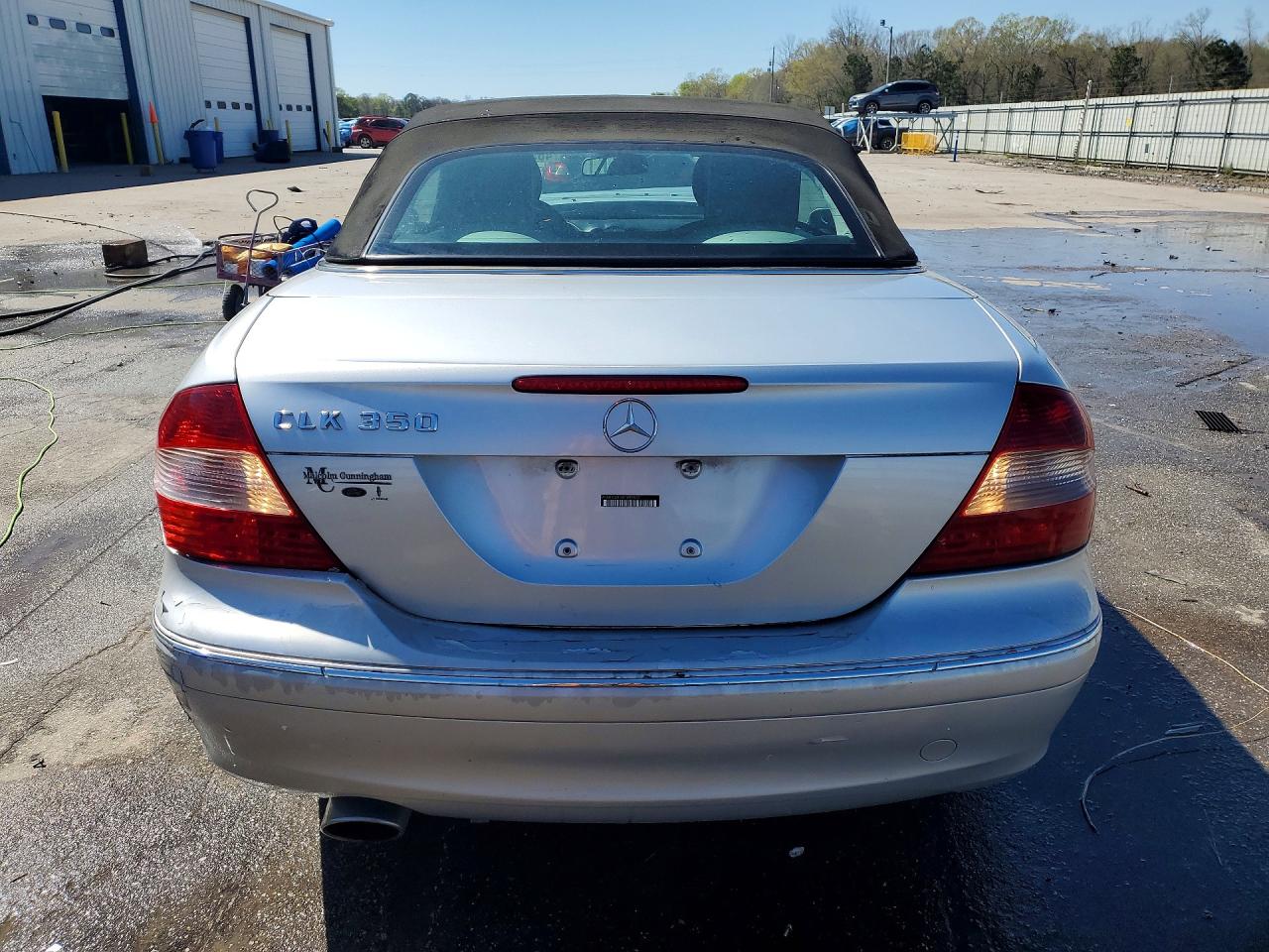 2008 Mercedes-benz Clk 350 Серебряный vin: WDBTK56F78T095472