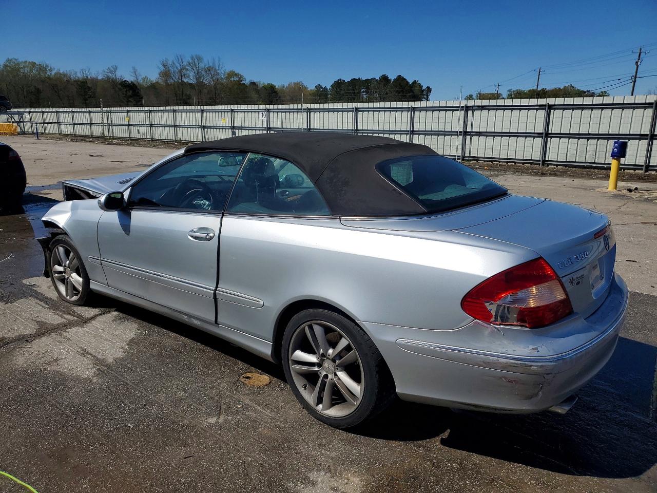 2008 Mercedes-benz Clk 350 Серебряный vin: WDBTK56F78T095472