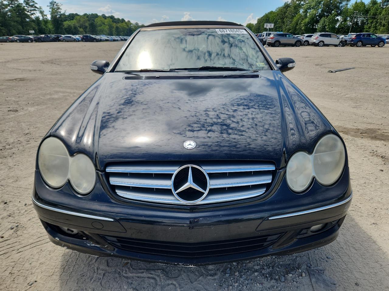 2009 Mercedes-benz Clk 350 Черный vin: WDBTK56F79T101434