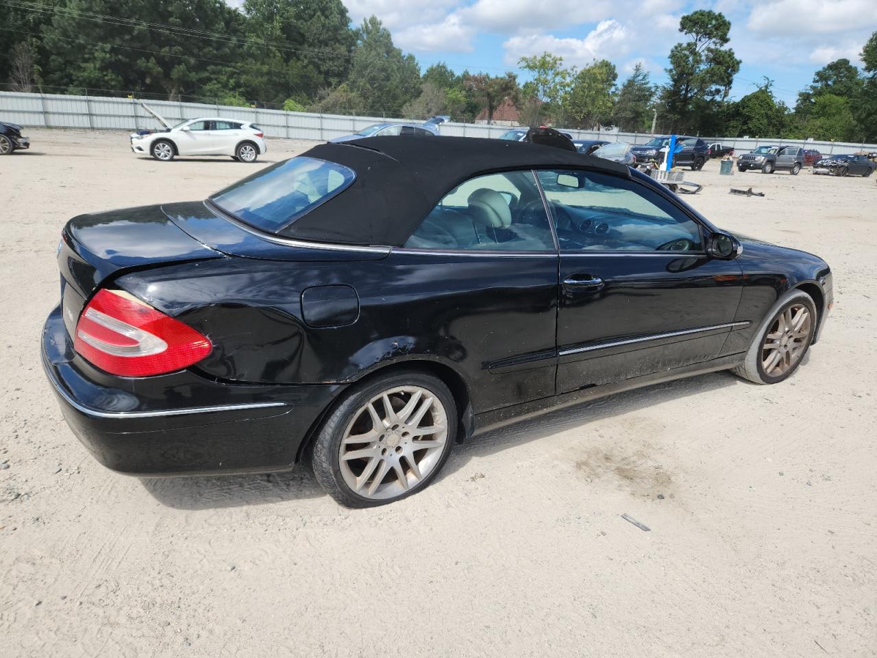 2009 Mercedes-benz Clk 350 Черный vin: WDBTK56F79T101434