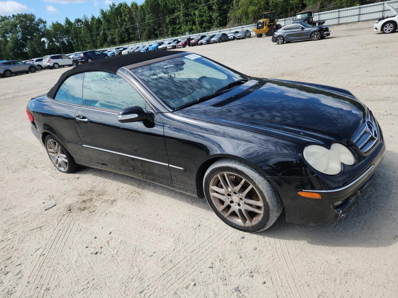 2009 Mercedes-benz Clk 350 Черный vin: WDBTK56F79T101434