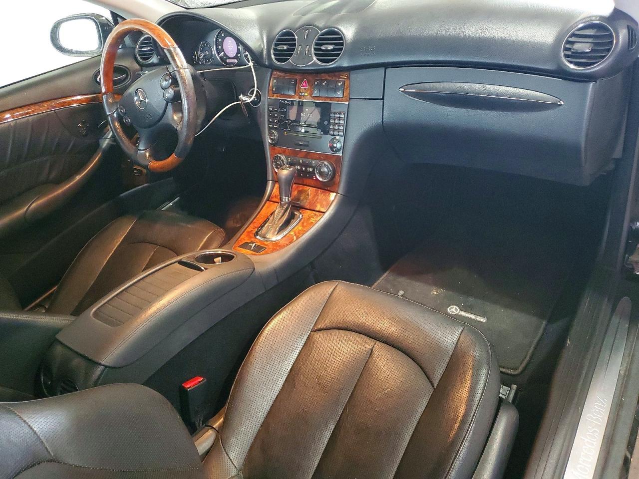 2009 Mercedes-benz Clk 350 Black vin: WDBTK56F79T105256