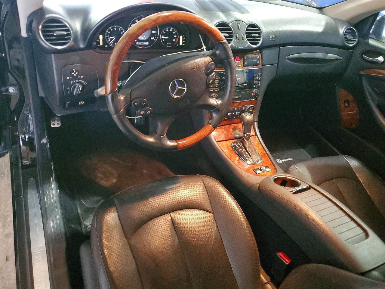 2009 Mercedes-benz Clk 350 Black vin: WDBTK56F79T105256