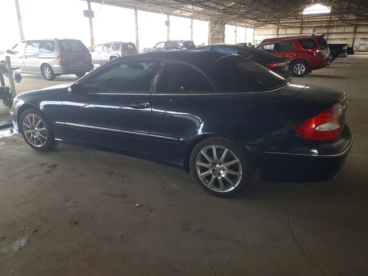 2007 Mercedes-benz Clk 350 Синий vin: WDBTK56F87F213784