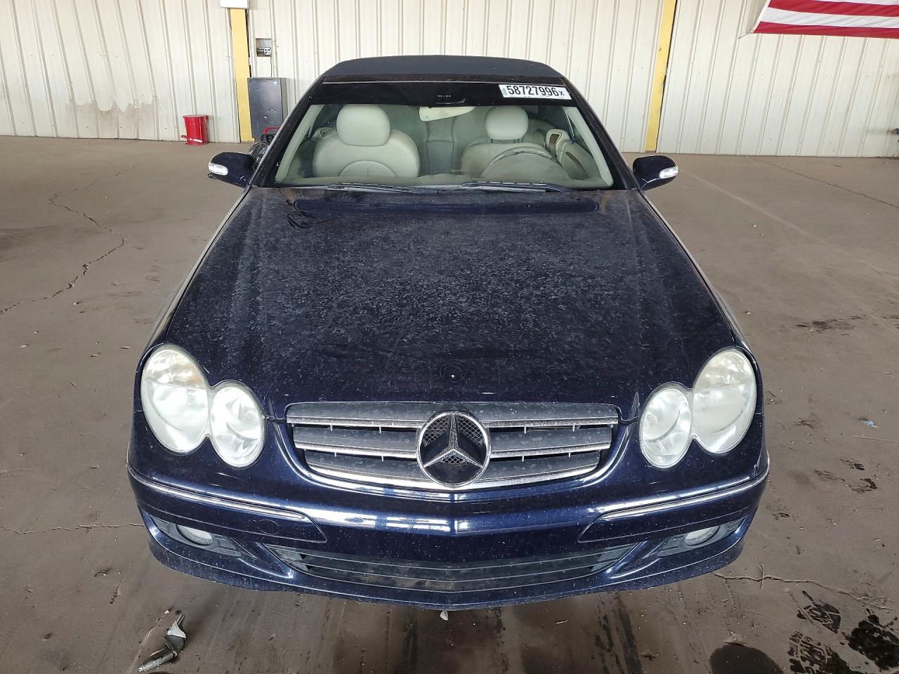 2007 Mercedes-benz Clk 350 Синий vin: WDBTK56F87F213784
