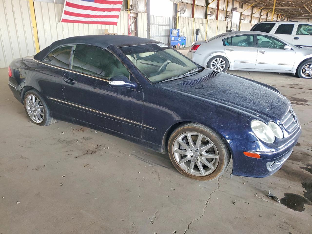 2007 Mercedes-benz Clk 350 Синий vin: WDBTK56F87F213784