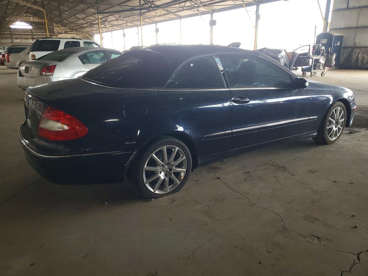 2007 Mercedes-benz Clk 350 Синий vin: WDBTK56F87F213784