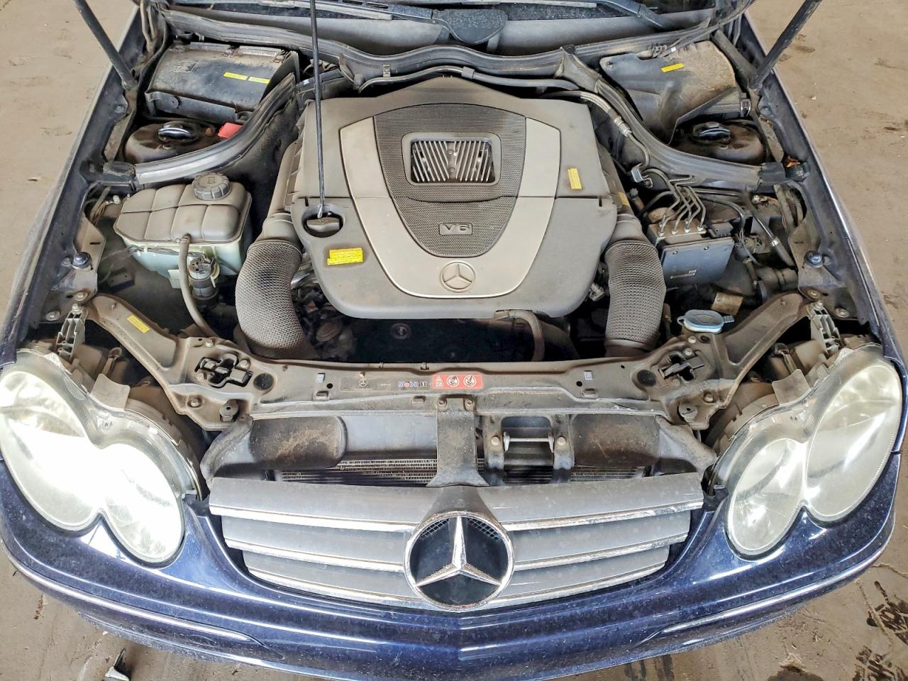 2007 Mercedes-benz Clk 350 Синий vin: WDBTK56F87F213784