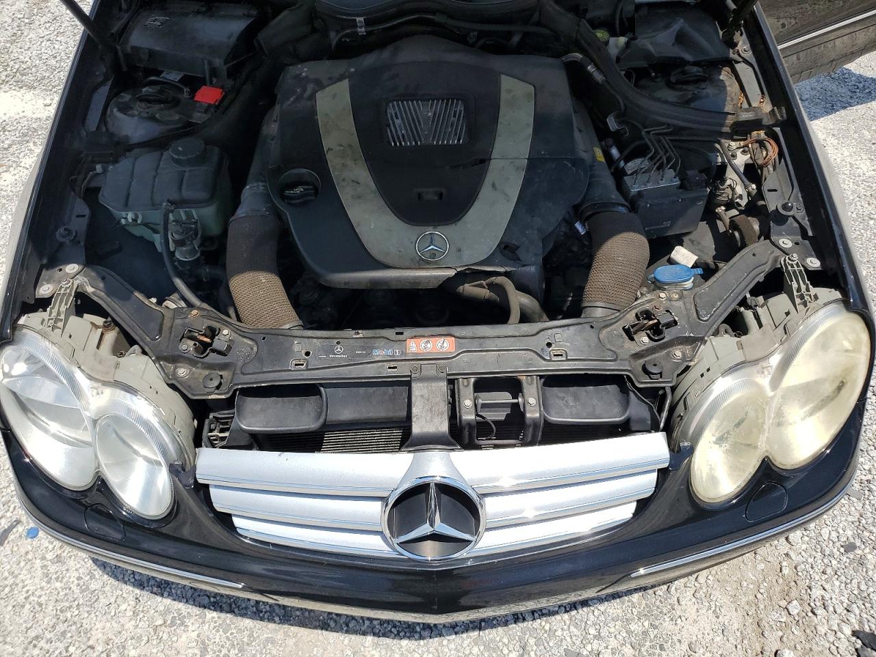 2008 Mercedes-benz Clk 350 Black vin: WDBTK56F88F236094
