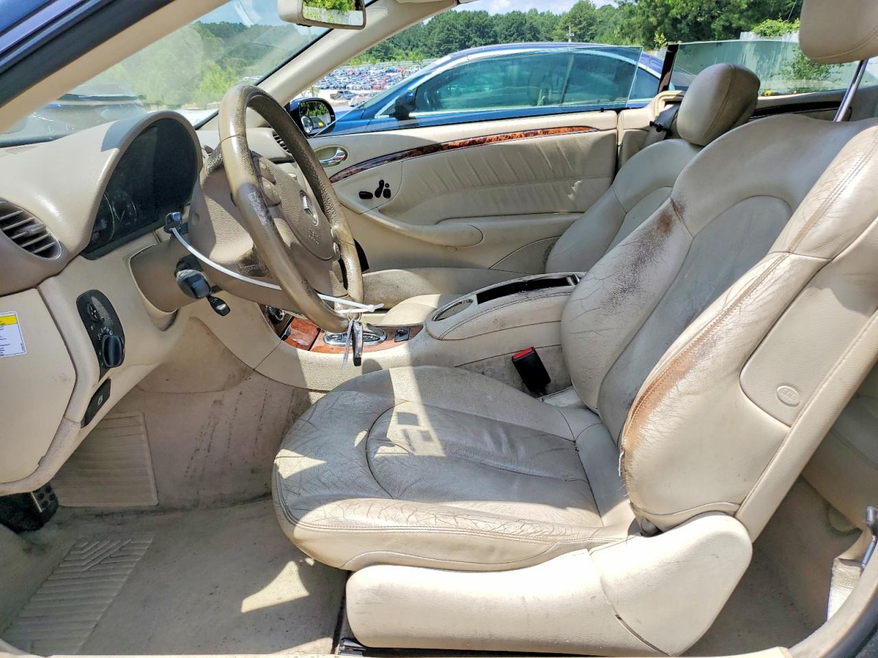 2008 Mercedes-benz Clk 350 Black vin: WDBTK56F88F236094